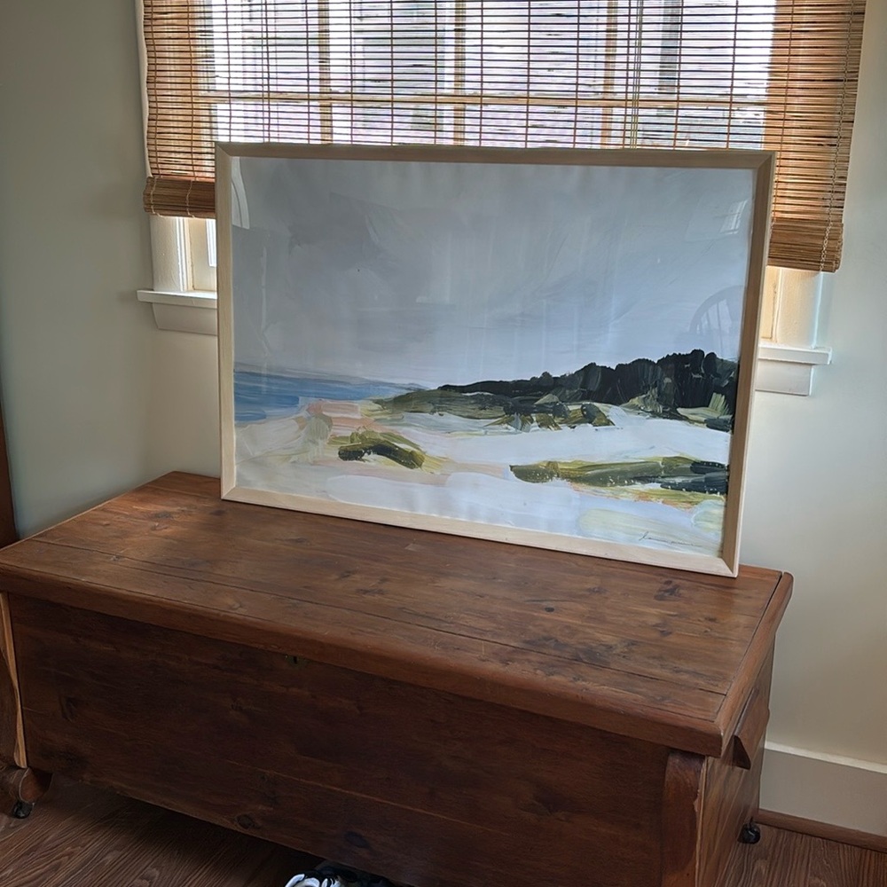 Coastal Landscape Framed Art Print